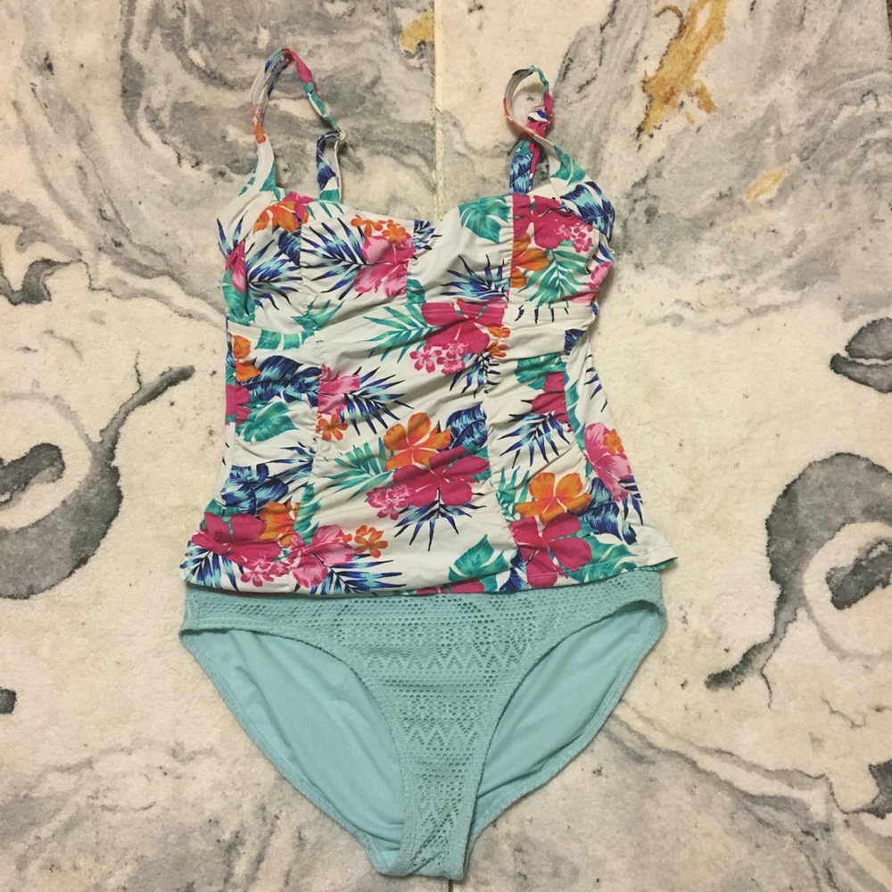 Swim wear 2 piece tankini